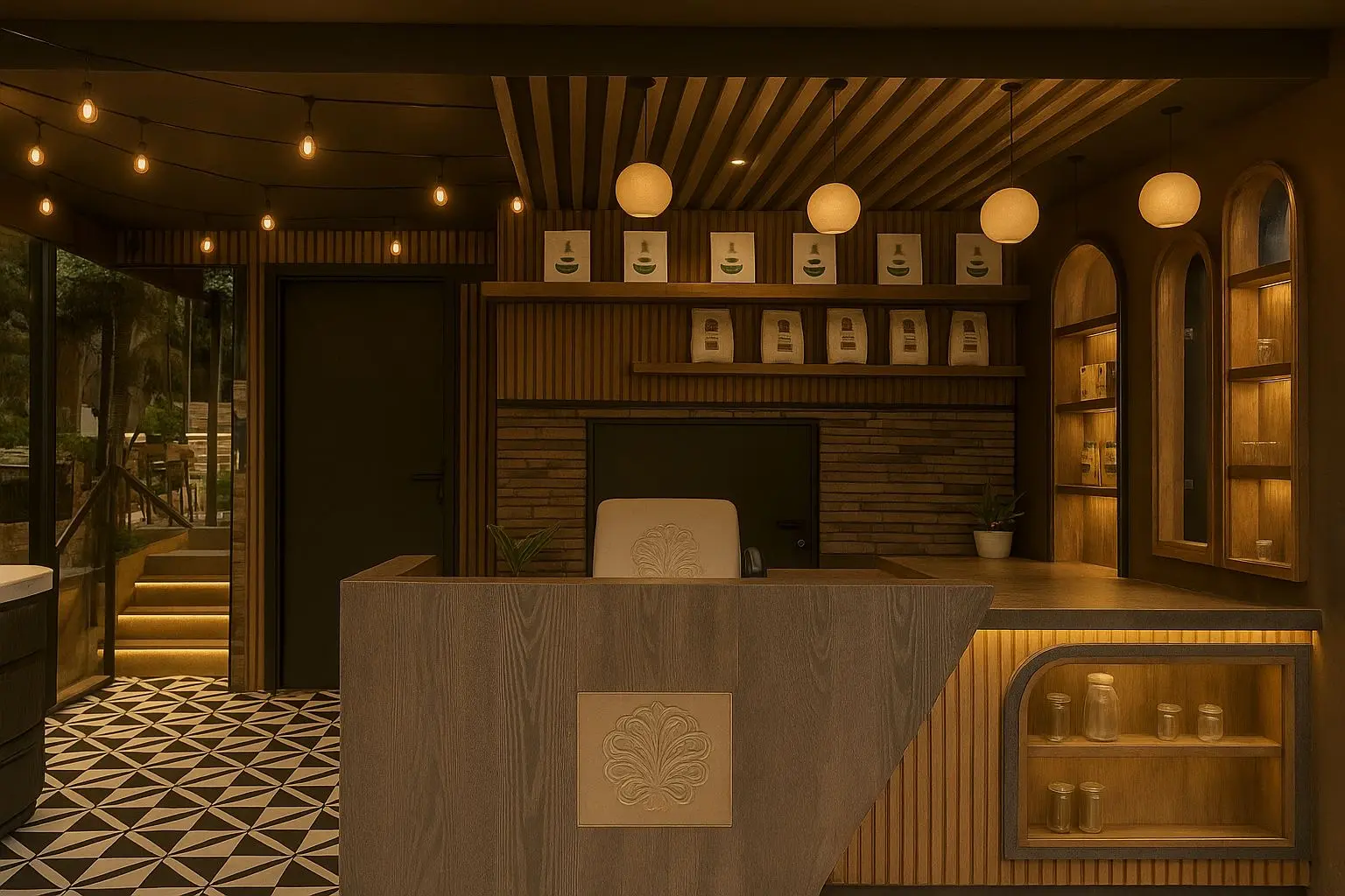 Cafe Interior
