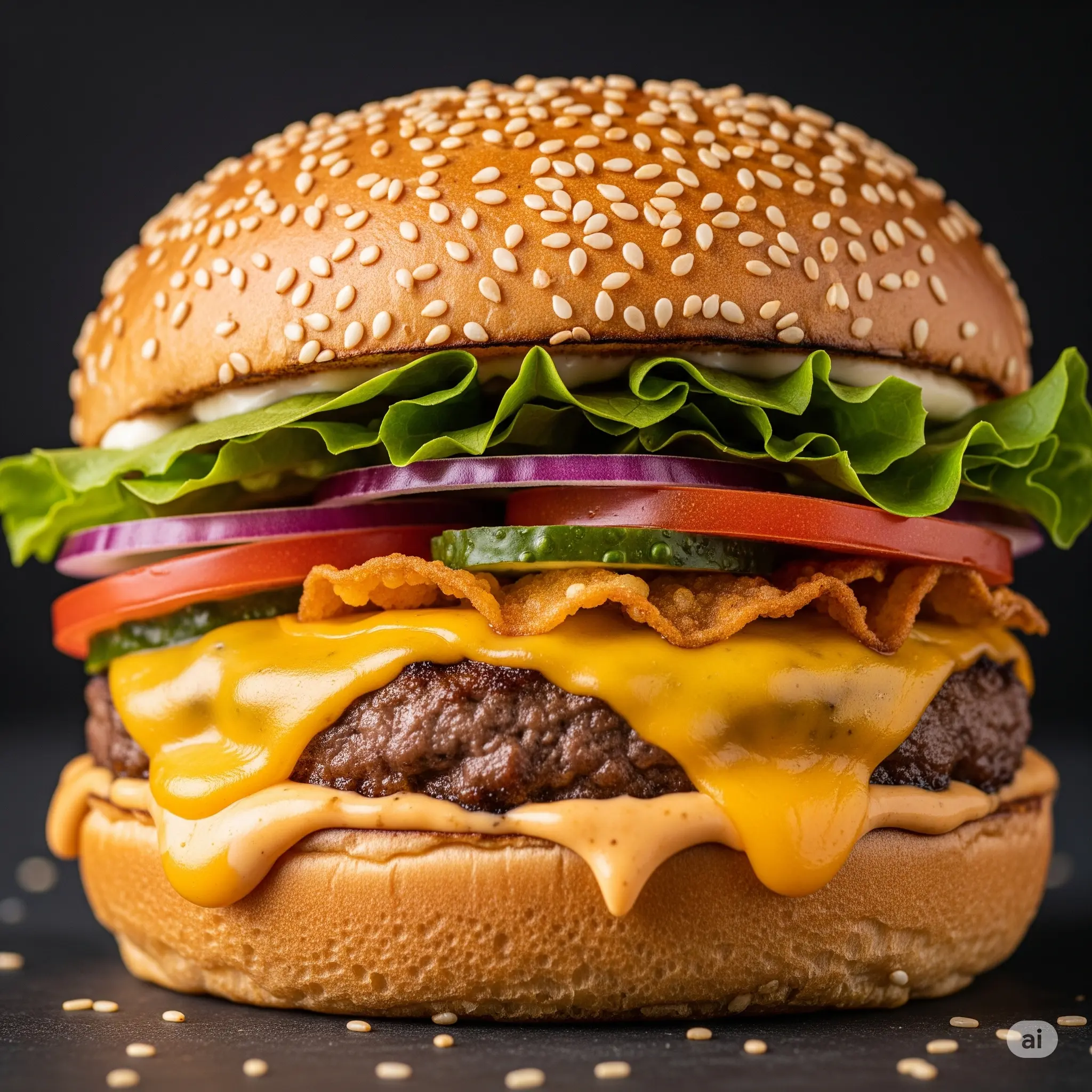 Cheesy Bomb Burger